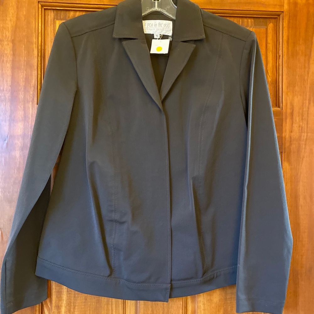 $230 jacket chocolate a pea in the pod Size small